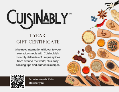 Cuisinably Gift Subscription